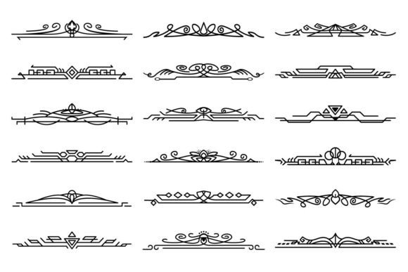 Abstract Borders: Graphics & Illustrations Review