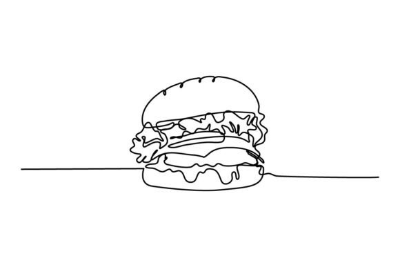 Burger One Continuous Line: A Designer's Review