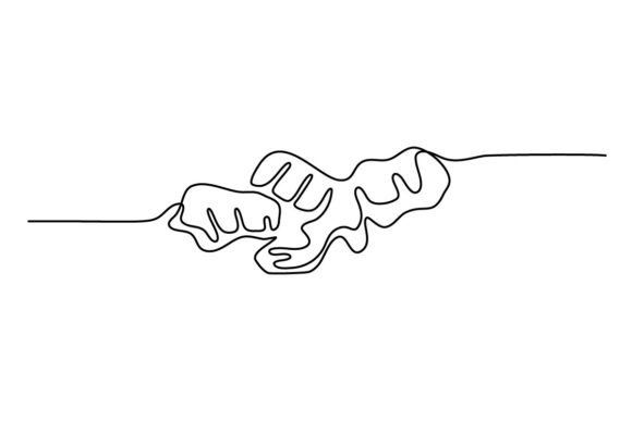 Ginger One Continuous Line Graphics & Illustrations