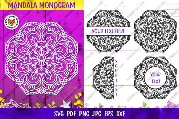 Mandala Monogram SVG: Graphics & Illustrations Review